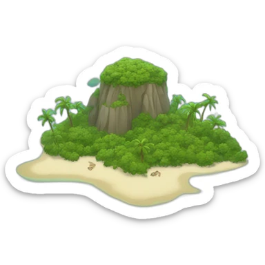 island sticker