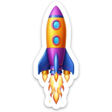 diwali rocket sticker