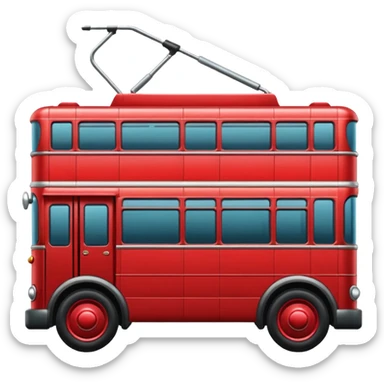 trolleybus sticker
