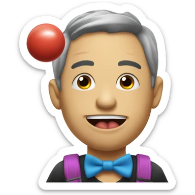 Talking YoYo with big tounge sticker