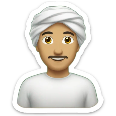 Algerien mettant une claque sticker