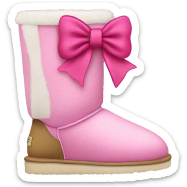 Uggs with bows sticker