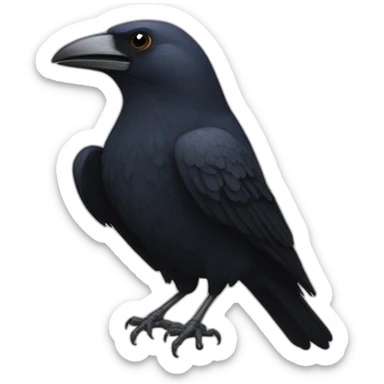 corbeau ban sticker