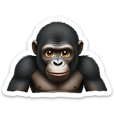 Gorille baby sticker