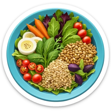 harvest bowl salad sticker