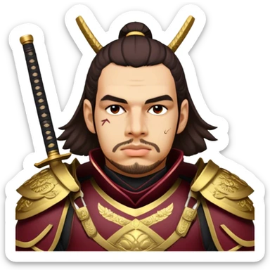 Samurai Leader sticker