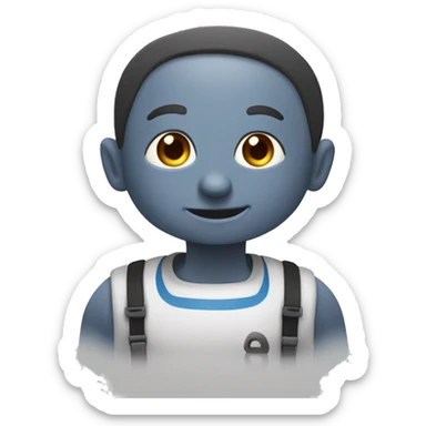 Новогодний динозавр с чашкой какао sticker