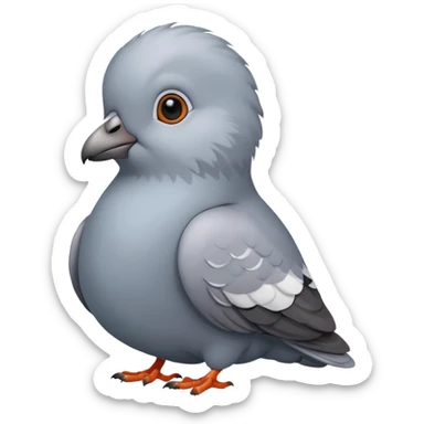 cute pigeon sticker
