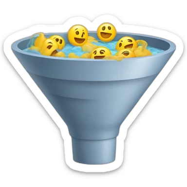 marketing funnel sticker