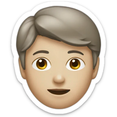 Homme dans femme sticker