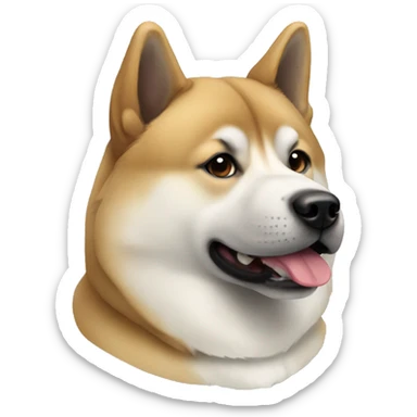 American Akita  sticker