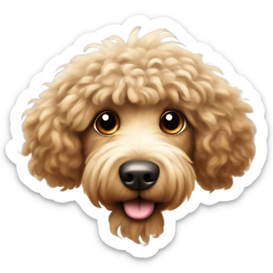 Doodle dog sticker
