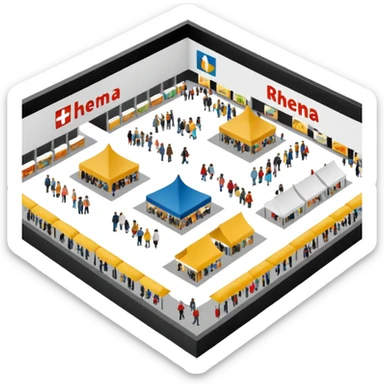 RHEMA (the trade fair in Altstätten, Schweiz) sticker