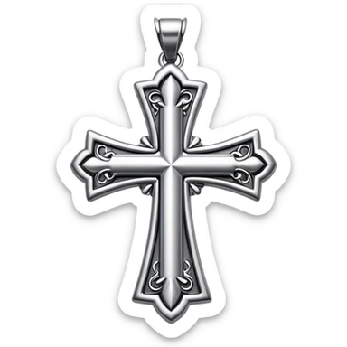 chrome hearts cross sticker
