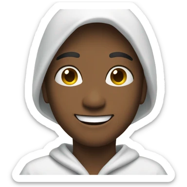 pleased after a shower  sticker