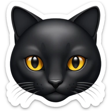 Panthère noir  sticker