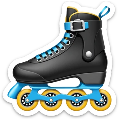 roller blade park sticker