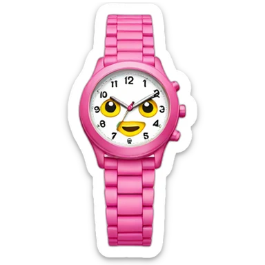 girly watch sticker