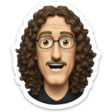 Weird Al Yankovic sticker