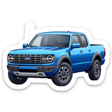 2022 Ford Maverick truck blue sticker