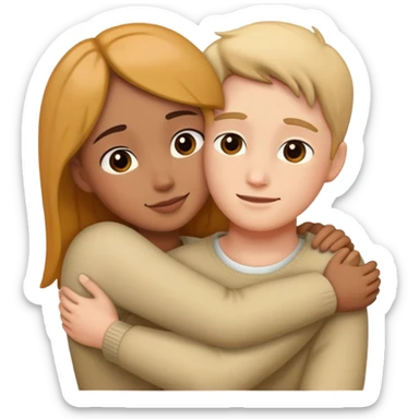 Hug with love  sticker