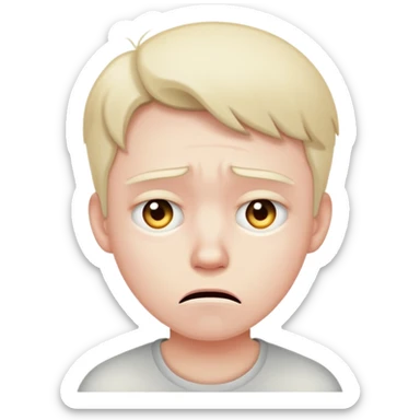 Une personne qui gémit sticker