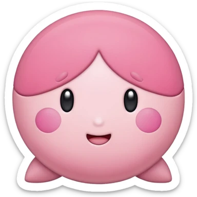 Kirby sticker
