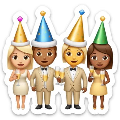 I'm employeed at a large company with many people, but only 5 people including me are of the Generation Z. We jokingly call ourselves Team Gen Z. Make an emoji that we can use to represent our pride. sticker