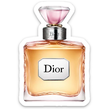 Dior perfume sticker
