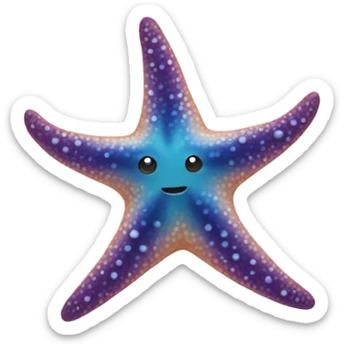 Starfish sticker