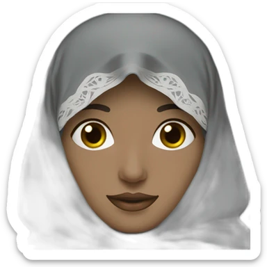 Voilée niqab sticker