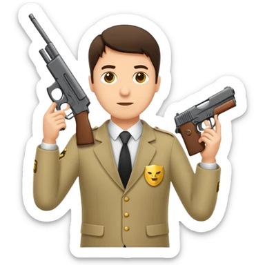 Mach mir einen Trader der an der börse arbeitet mit verschrenkten armen sticker