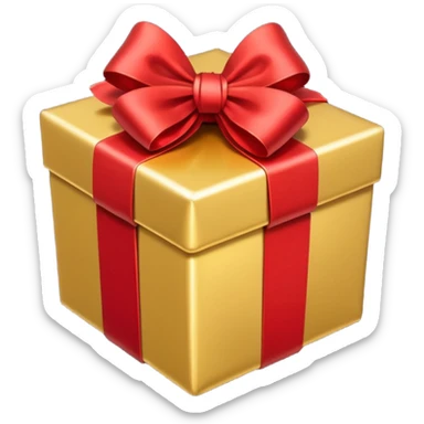 grand Christmas present sticker