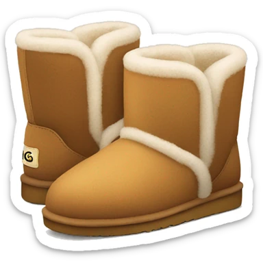 ugg slippers  sticker