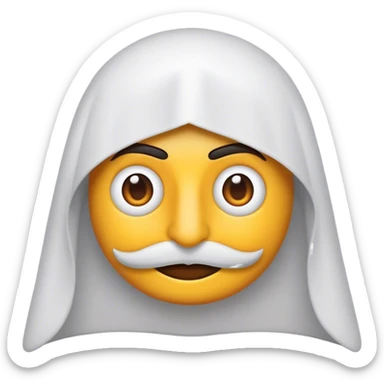 Create emoji in Armenian style: cool sticker