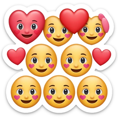 
Random Cute emojis to send to the girl i like  sticker