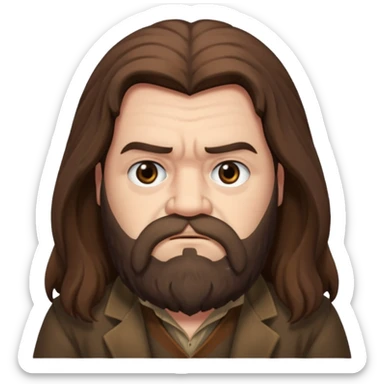 detainee Hagrid sticker