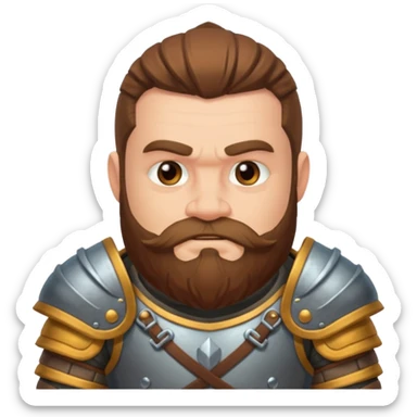 Dwarf character sticker