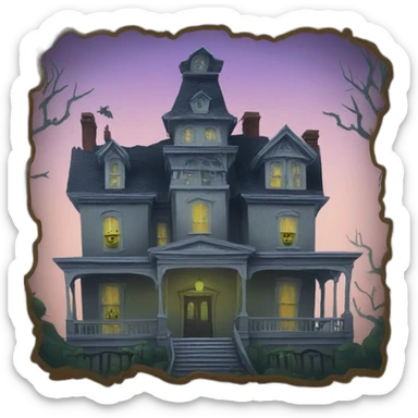 Haunted-Mansion sticker