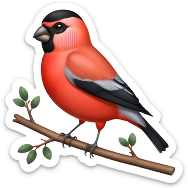 bullfinch sticker