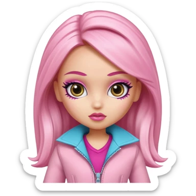 Bratz pink sticker