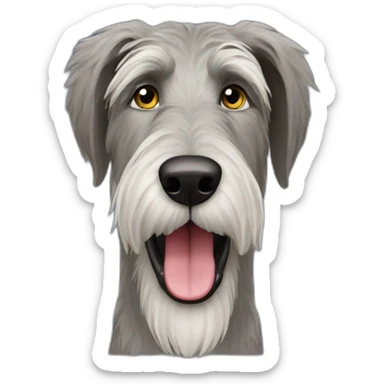 irish wolfhound sticker