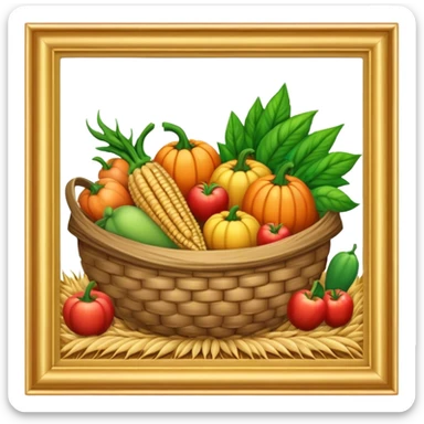 harvest sticker