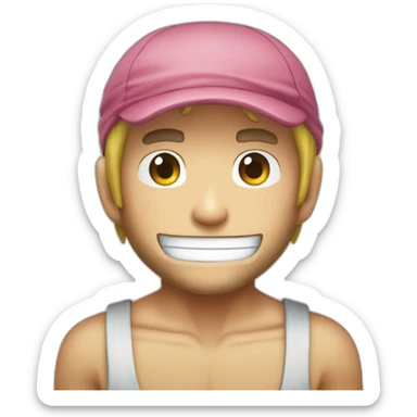 Pre time skip chopper from one piece sticker