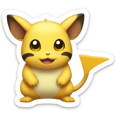 Raichu  sticker