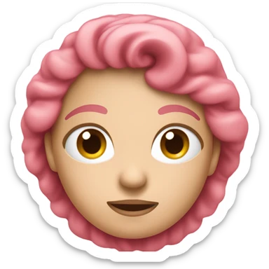 MEGAFONO rosa pastel sticker