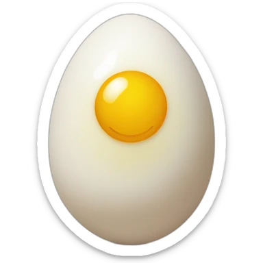 face-on-egg-yolk sticker