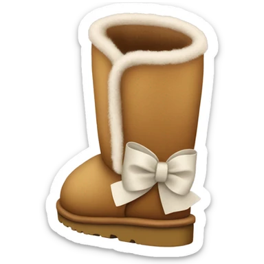 Uggs with bows  sticker