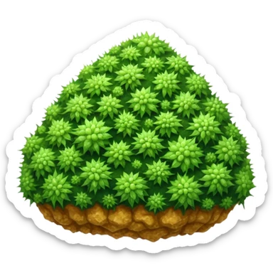weed nugget sticker