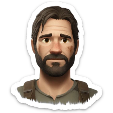 Last of us joel sticker